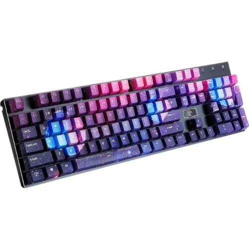 OEM PBT Cherry Blossom Keycap Mechanical Keyboard Keycaps Dye-Sublimation Keycap 667C