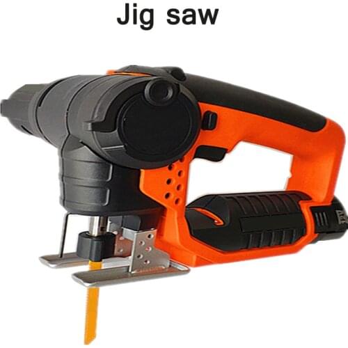 Multifunctional Reciprocating Wireless Saw Household Wood Sawing Machine Lithium Battery Jig Saw Reciprocating Curve Dual-Use