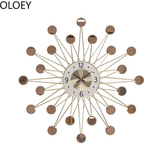 Modern Design Large 3d Wall Clock Living Room Bedroom Home Decor Wall Watch Silent Star Creative Nordic Clocks Farmhouse Decor