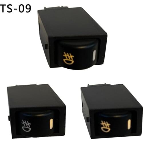 5PCS Car fog light switch Automobile Car Self Locking Fog Lamp Rocker Switches Button For Subaru TS-09