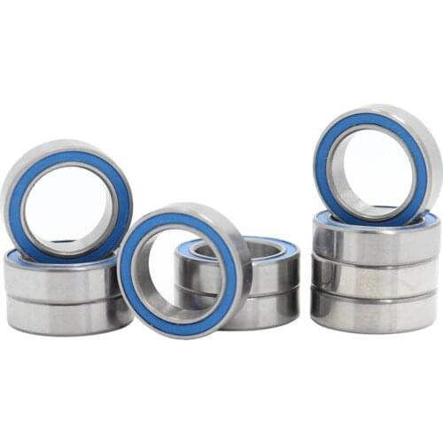 6701RS Bearing 10PCS 12x18x4 mm ABEC-3 Hobby Electric RC Car Truck 6701 RS 2RS Ball Bearings 6701-2RS Blue Sealed