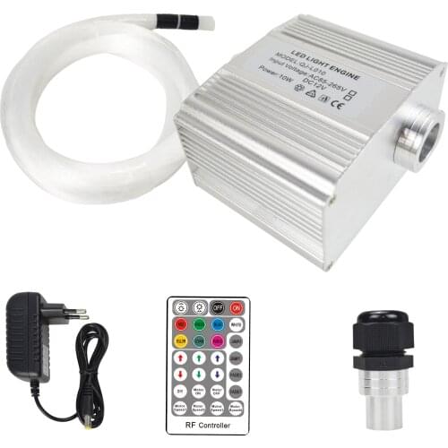 Fiber car light sterrenhemel fiber optic 10W twinkle motor RF controller led fiber optic car light colorful car roof decoration