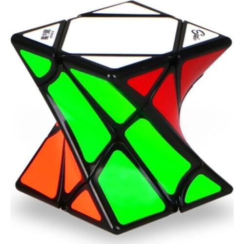 QiYi Magic Cube Twisty Skew Magic Cube Competition Puzzle Cubes Toys For Children Kids cubo magico