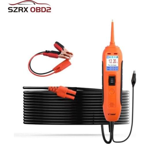 Vpecker XTUNER PT101 Obd2 Car Battery Tester Circuit Tester DC/AC 12V 24V Circuit Voltage Test OBD2 Scanner Diagnostic Tool