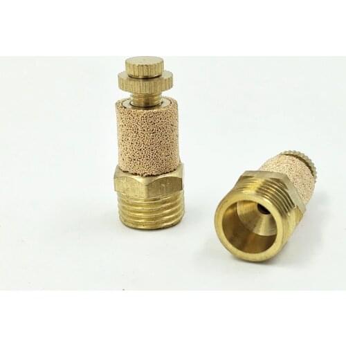 10pcs/lot Exhaust Muffler 1/4'' s