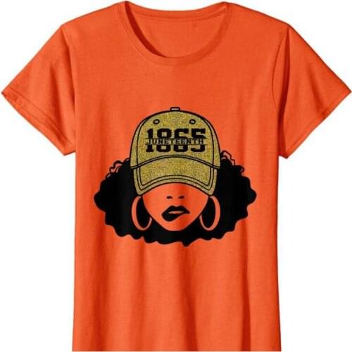 1865 Juneteenth Celebrate Black Girl Magic Melanin Women T-Shirt