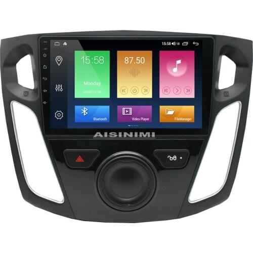 AISINIMI Android 10 Car Dvd Player navigation For Ford Focus 2011-2015 car radio Car Audio Gps Multimedia Stereo Monitor