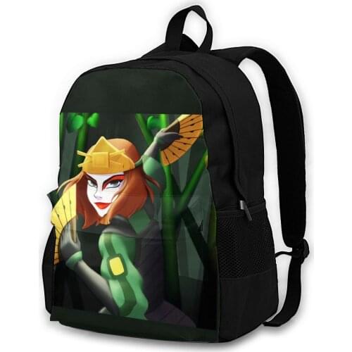 Avatar The Last Airbender Backpacks Polyester Campus Teenage Backpack Big Sweet Bags