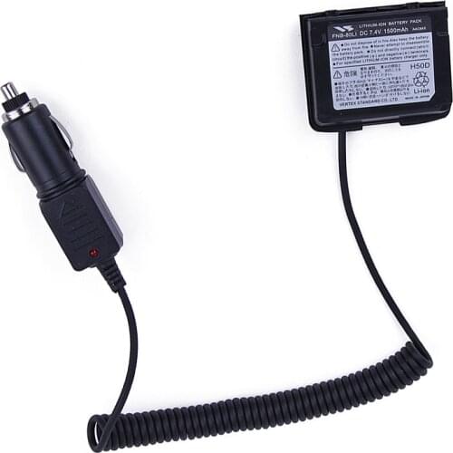 FNB-80Li FNB-58 Car Charger DC12V Battery Eliminator For VX-5 VX-5R VX-6 VX-7R VX-7RB VXA-700 VXA-710 HX460 HX470 HX470S HX471