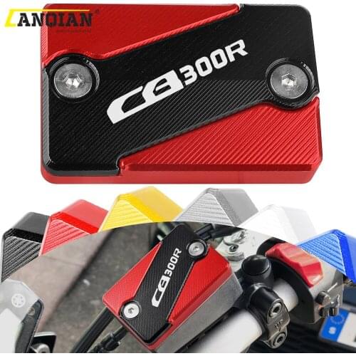 For Honda CB300R CB300 CB 300 R 2018 2019 Motorcycle Accessories CNC Aluminum DIRT BIKE Front Brake Fluid Reservoir Caps Covers