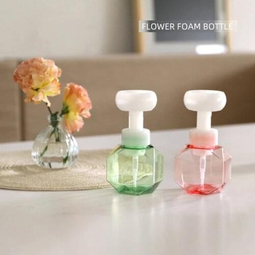 300ml Liquid Soap Dispenser Foaming Pump Bathroom Empty Plastic Bottle Kitchen Soap Bottle Foaming Lotions Refillable Bottle