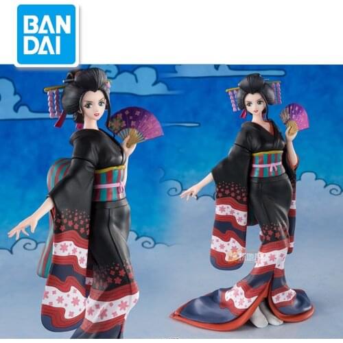 Bandai One Piece Figuarts ZERO Wano Kuni Nico Robin Kimono Anime Figure Action Figures Model Collect Ornaments