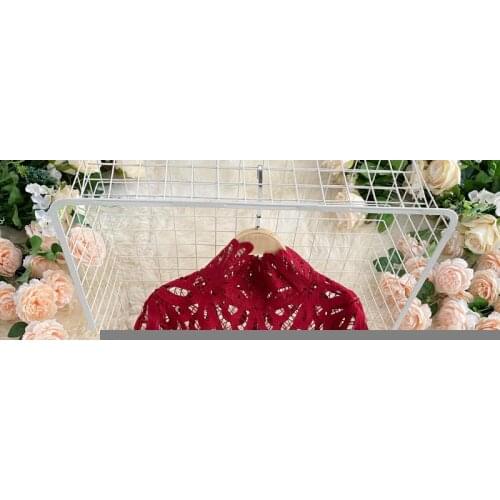 Little croaker Stand-up Collar Blouses