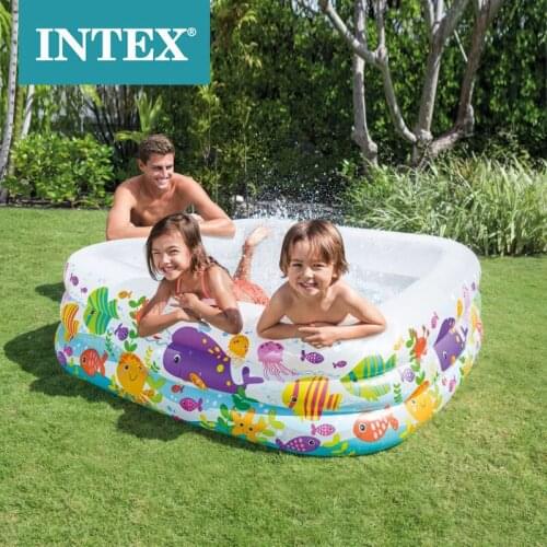 Intex Inflatable Swimming Pool Childrens Domestic Play Pool Indoor Water Park Large Baby Bath Pool