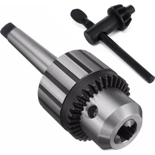 New 5/8" Carbide Steel Heavy Duty Self Tighten Drill Chuck MT2 Shank Taper Arbor Milling Tool For Drill Chuck Bit Tool Set