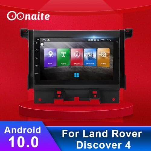 Oonaite Android Touch car 7 inch Multimedia Video Player GPS Navigation Radio BT For Land Rover Discovery 4