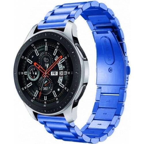 Stainless Steel band for Samsung Galaxy watch 3 45mm/46mm strap Gear S3 Frontier 46 22mm bracelet Huawei watch GT/2/2e/pro strap