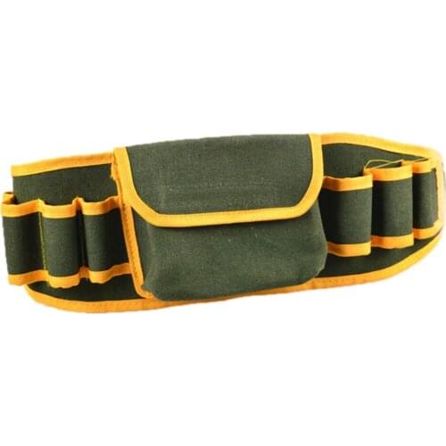 Bags Multi-Pockets Tool Bag Waist Pockets Electrician Tool Organizer Pouch Tools Belt Waist Pocket Electrician Repair Pocket
