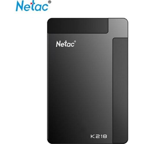 Original Netac USB 3.0 HDD 2TB Flash Drive 2.5 inch 1TB External Portable Hard Drive LED Drive 5400RPM K218