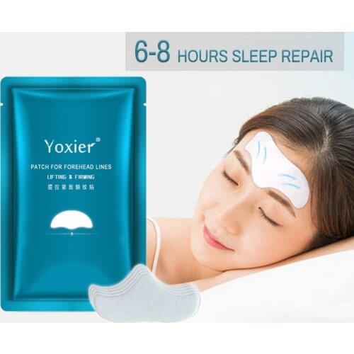 5Pcs Forehead Line Removal Patch Anti Wrinkle Forehead Firming Mask Frown Lines Treatment Stickers Anti-aging Lifting Skin Care