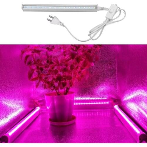 5W 10W 15W 20W 25W LED Grow Light for 110v 220v T5 Tube LED Phyto Lamps Full Spectrum Hydroponic plant EU US plug