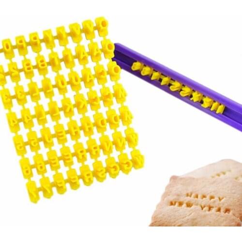 Alphabet Number Letter Cake Mold Chocolate Mold DIY Cookie Mold Biscuit Stamp Fondant Mold Kitchen Gadgets Cake Decorating Tools