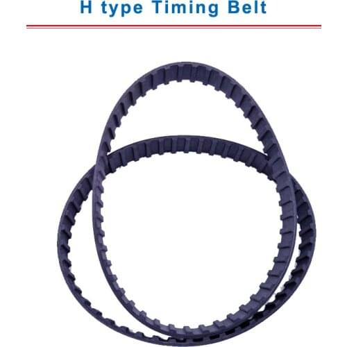 H type timing belt model-290H/295H/300H/305H/310H/315H/320H/325H trapezoid teeth belt teeth pitch 12.7 mm width 25/30 mm
