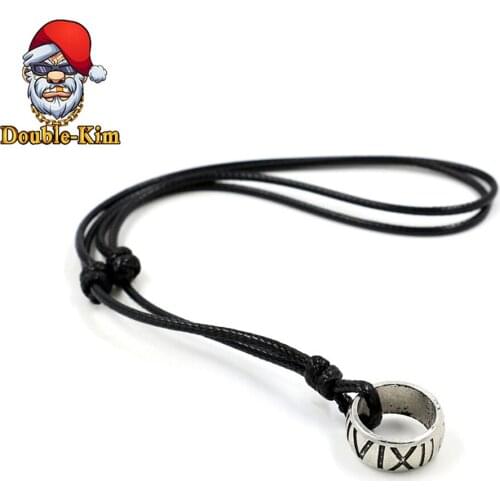 Classic Pendant Necklace Men Hip-Hop Rock Street Culture Titanium Stainless Steel Classic Chain Necklace Fashion Man Jewelry Gif