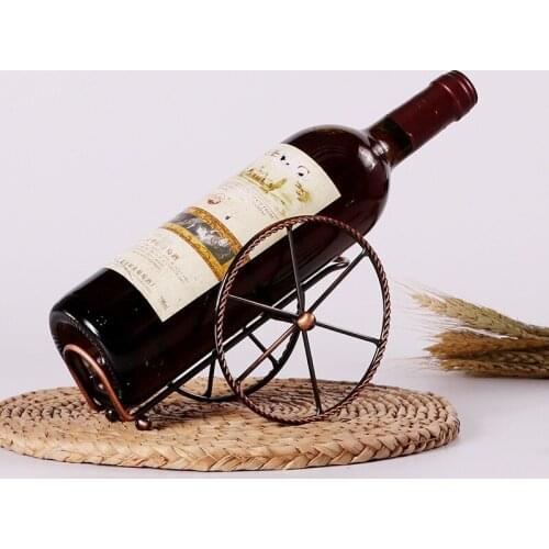 Creative Nordic Wine Rack Ornaments Home Decor Kitchen Bar Accessories Wine Bottle Holder Wine Bottles Display Shelf and Racks