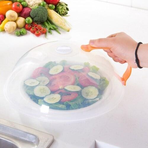 Multifunctional Plastic Fresh-keeping Cover Kitchen Dust-proof Splash-proof gh4s
