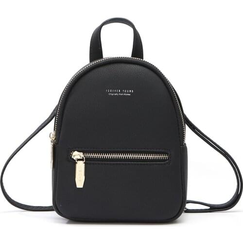 New Designer Fashion Women Backpack Mini Soft Touch Multi-Function Small Backpack Female Ladies Shoulder Bag Girl Purse