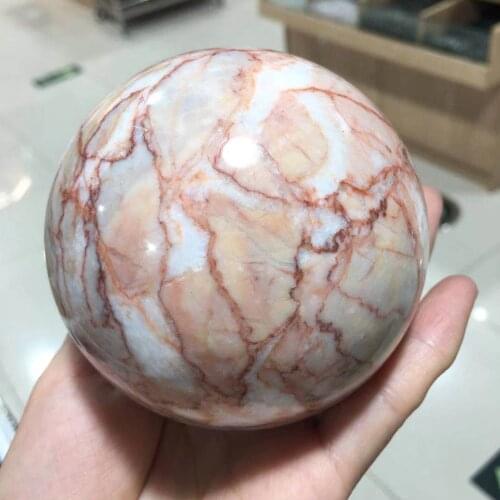 Natuurlijke Rode Netwerk Ball Reiki Healing Kamer Decoratie, Home Decoratie, Aquarium Meubels