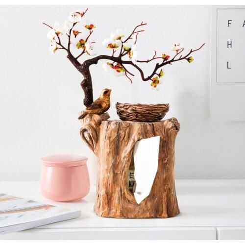 New Chinese Style Tissue Box Multi-Functional Home Living Room