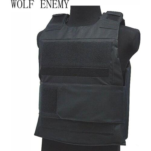WOLF ENEMY Sports Vest Down Body Armor Plate Tactical Carrier Vest CB Camo Woodland Best Price Hunting Vest