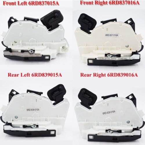Door Lock Actuator Front Rear Left Right Side Suit For VW Golf MK6 MK7 Passat B7 Polo Skoda Yeti 6RD837015A 6RD837016A
