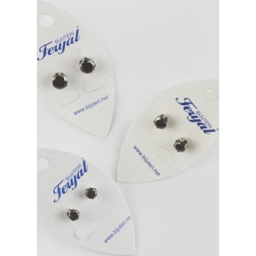 Zircon Engagement Earrings