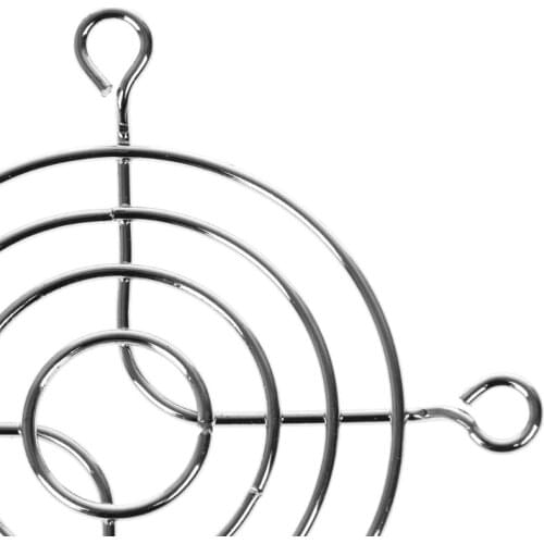 Fan Protection Net Grille 6cm Dia Iron Mesh Safety Grid For Computer Case Fans 37MC