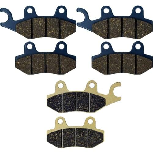 For CAN-AM SIDE X SIDE Commander 800 XT R 2011 2012 2013 2014 Commander 1000 XT-P 2014-2015 Motorcycle Brake Pads Front L+R Rear