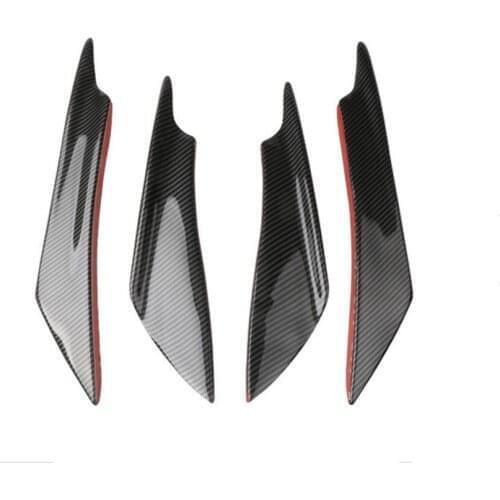 Universal Car Front Bumper splitter lip diffuser for hyundai i40 peugeot 308 t9 w212 lancer kuga suzuki swift octavia bmw m
