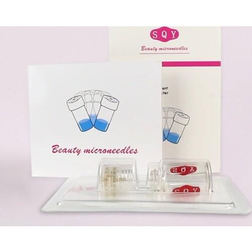 Face Skin Hydration Aqua Micro Needle Mesotherapy Gold Pin Fine Needle Derma Stamp MTS Therapy Skin Care Tool