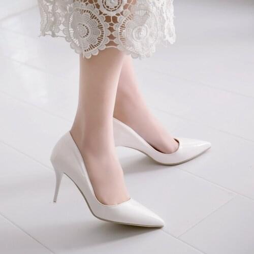 Womens sandals 2020 summer shoes pointed high heels thin high heels womens wedding shoes white yellow pink black