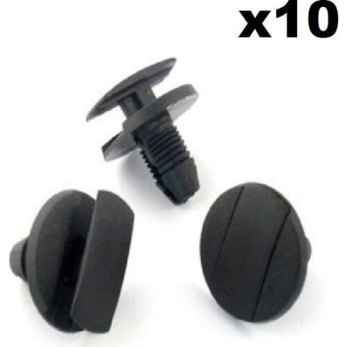 10x For Peugeot Wheel Arch Lining, Undertray & Splashguard Plastic Trim Clip / Rivet