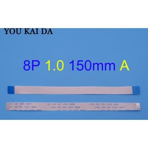 2pcs FFC/FPC Ribbon Flex Flat Cable for HP DV6-6000 DV6T Power Swit Button Ribbon Cable 8-pin 15cm