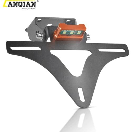 Motorcycle Accessories License Plate Bracket Holder For 125 250 390125250390 2017 2018 2019 2020 2021