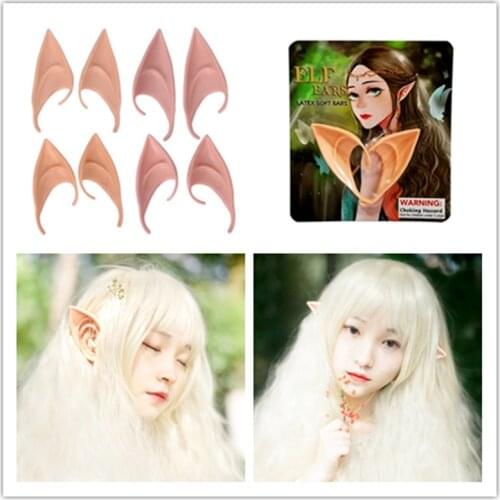 Amination Halloween Elf Ears Cos Props Elf Ears Monster Fake Ears Cartoon