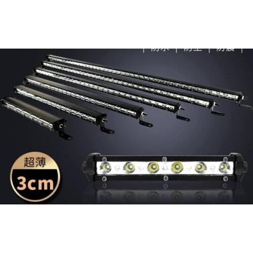 Car led work lights, modified off-road forklift inspection spotlights, trucks, strip roof lights 12V 24V Auto Driving Light