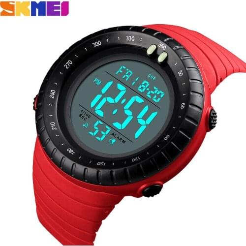 SKMEI Men Sports Watch Countdown Dual Time Digital Men Watches Sport Alarm Clock Waterproof Wristwatches Relogios Masculinos