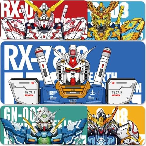 Anime 900x400 Gundam Mouse Pad Gamer Robot Desktop Keyboard Player Mousepad Gaming Mause Mat for Computer Desktop Mouse Pad