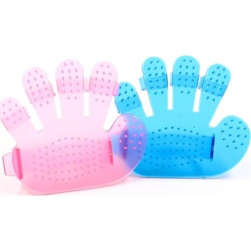 ITAX-9907 Palm-type five-finger brush Pet grooming bath massage dog Dog bathing gloves single glove