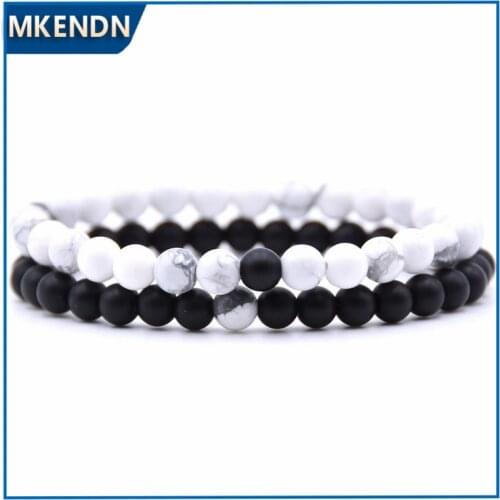 Белые браслеты MKENDN China At AliExpress